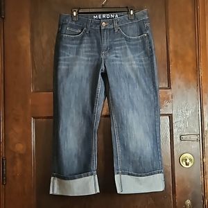 Merona Denim Capris - Size 12